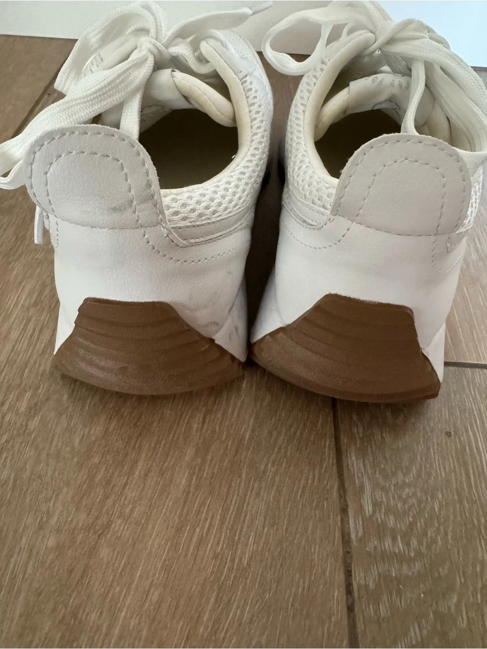 Project Cloud Ivory Mesh Platform Sneaker
